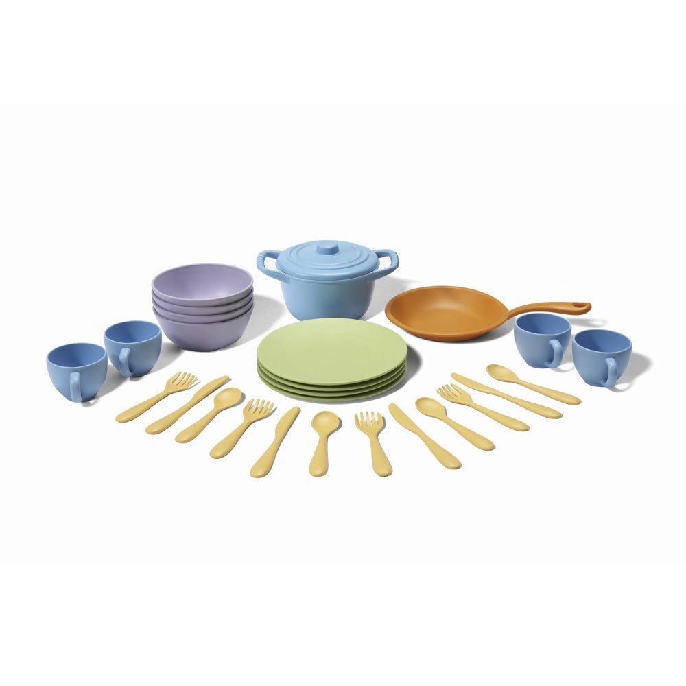 green toys cookware set