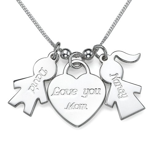 Mom Necklace With Kids Names | TheReviewSquad.com